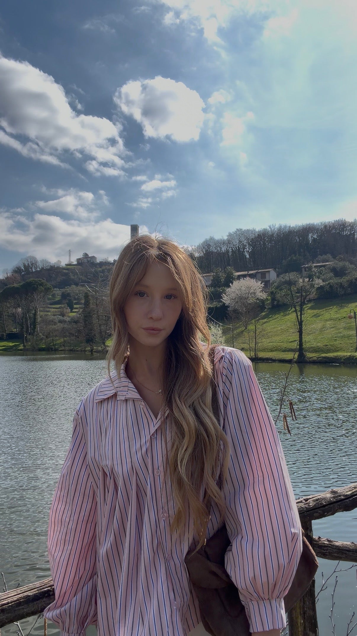 Classic Pink Stripe Shirt