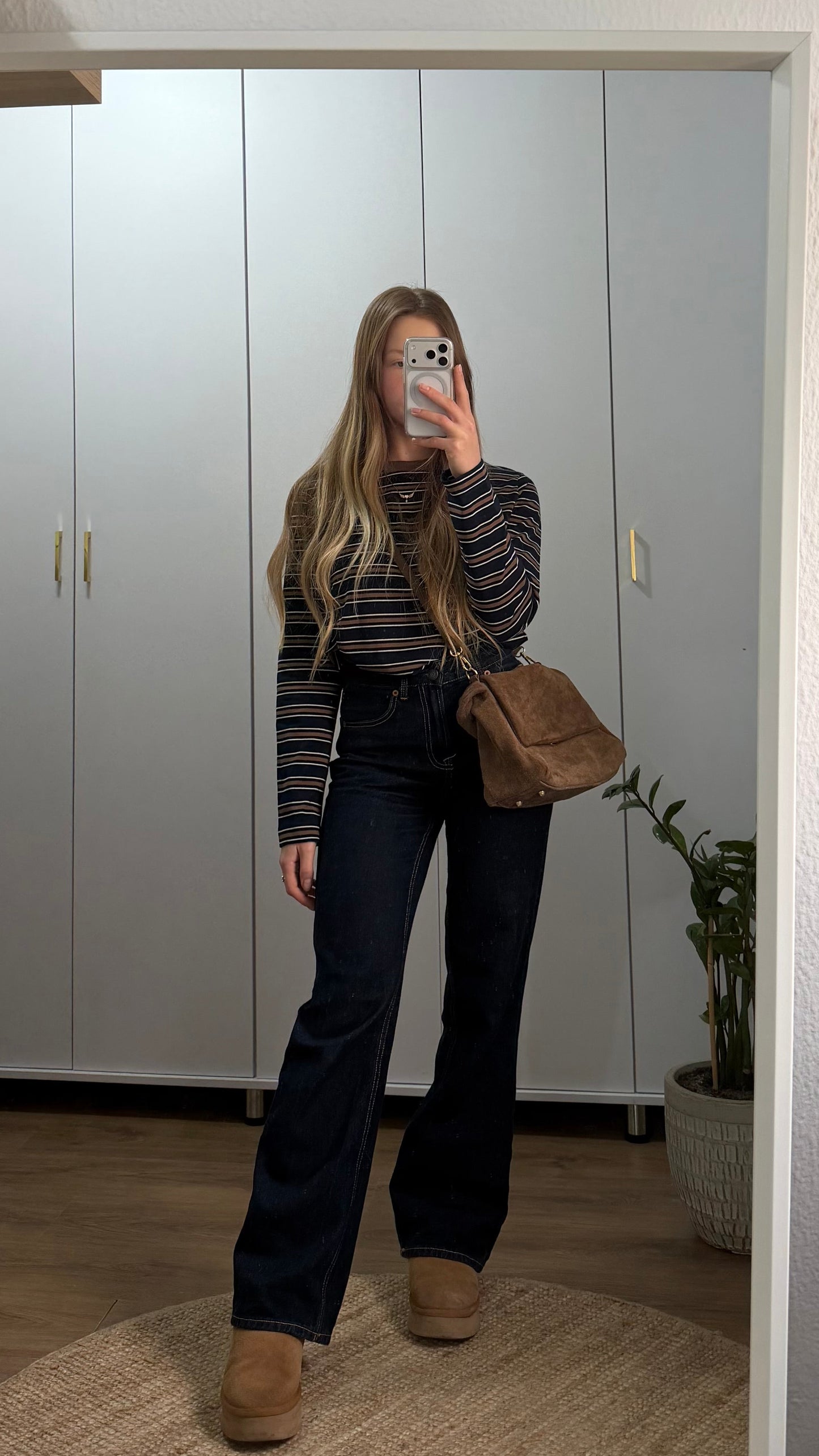 Navy Stripe Long Sleeve
