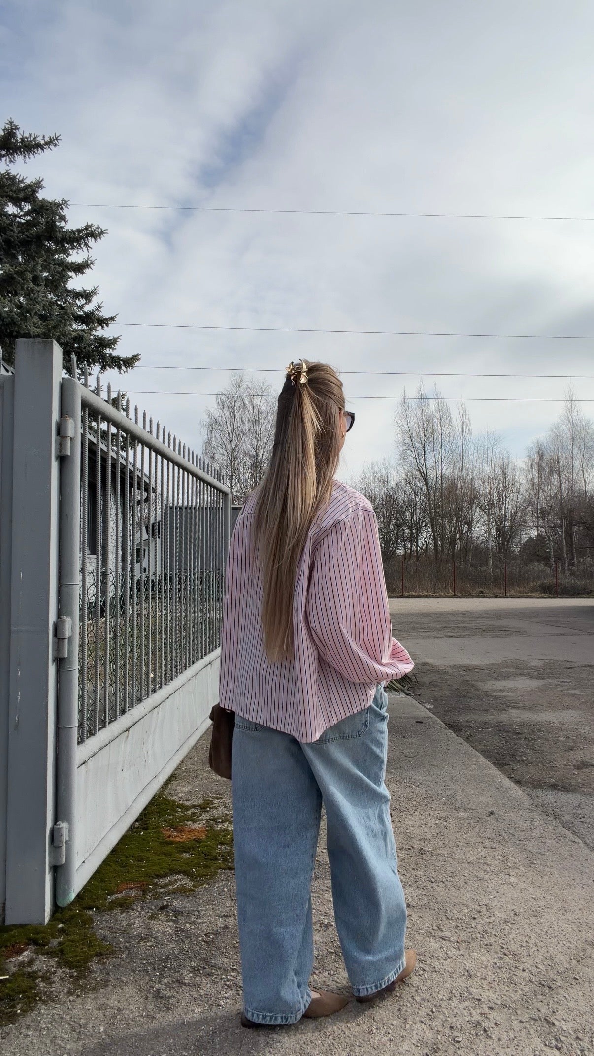 Classic Pink Stripe Shirt