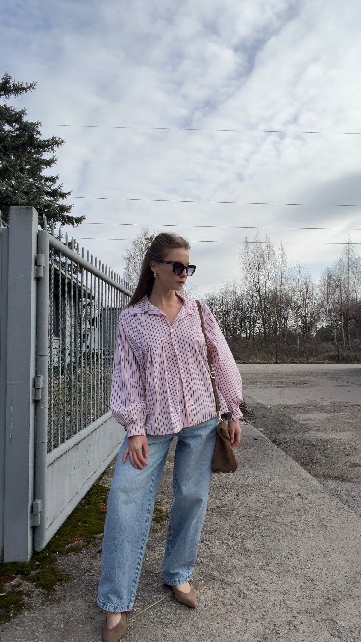 Classic Pink Stripe Shirt
