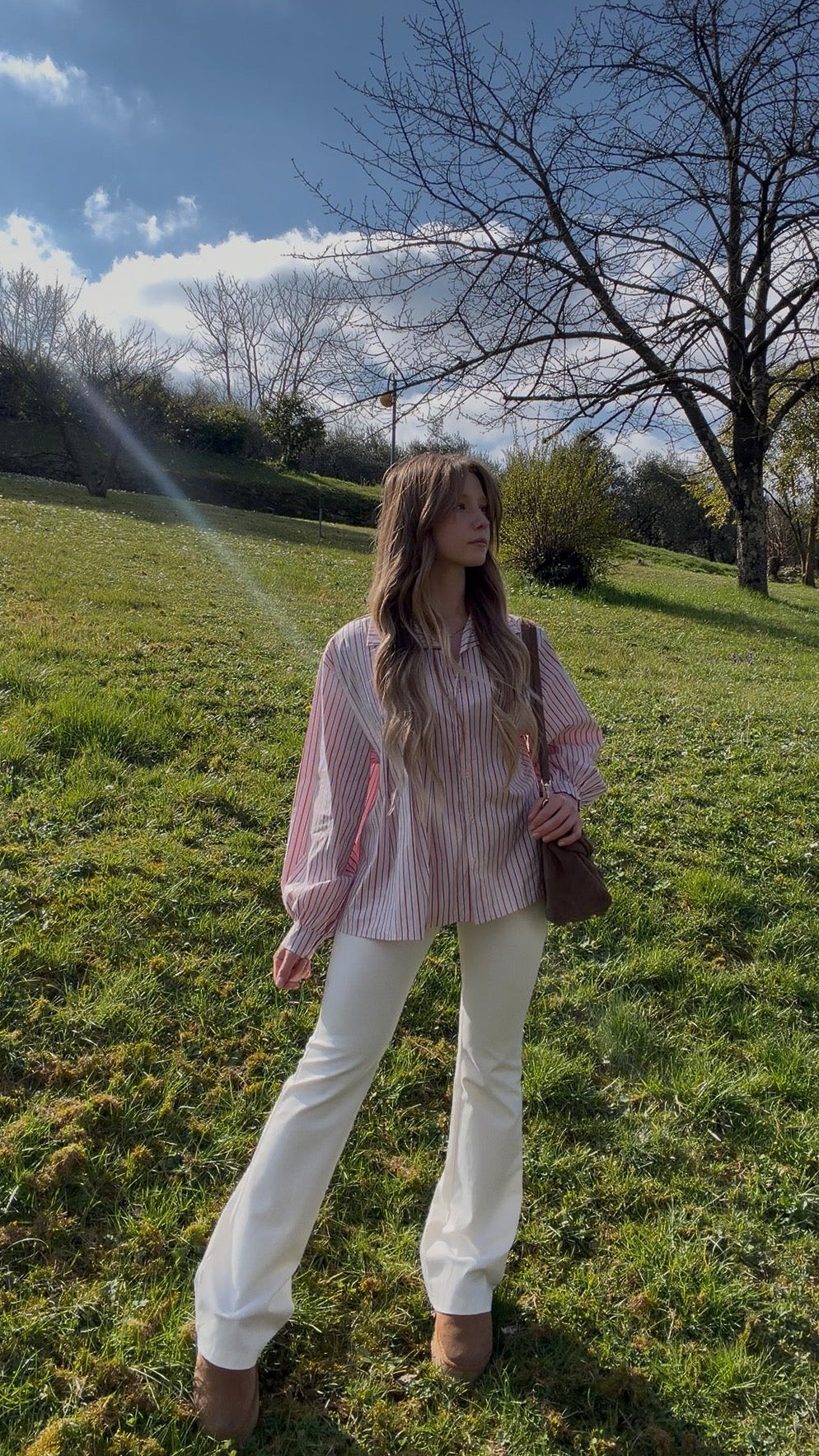 Classic Pink Stripe Shirt