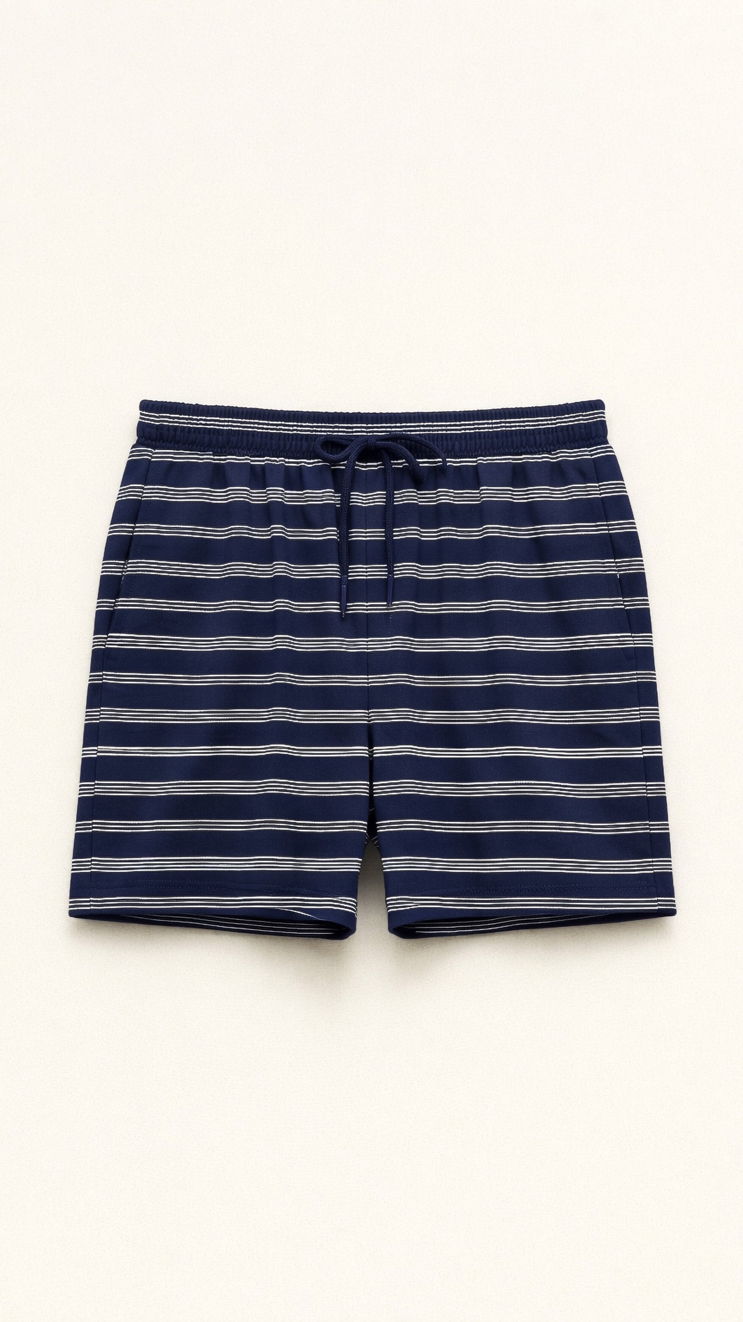 Classic Navy Stripe Shorts